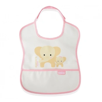 Mey İthalat® Poli Muşamba Küçük Mama Önlüğü 030 Pembe