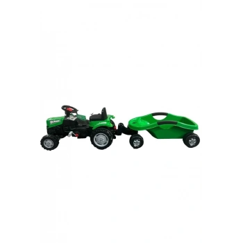 Mey İthalat®  Power Pedallı Big Trolley Traktör 07-320
