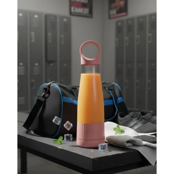 Mey İthalat® Pratik Kullanımlı 400 ml Taşınabilir Blender