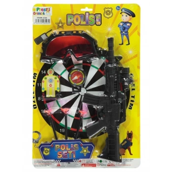 Mey İthalat® Prestij Oyuncak Polis Seti Siyah