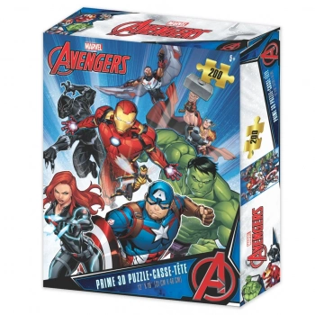 Mey İthalat®  Prime 3D - Avengers 200 Parça Puzzle 33032