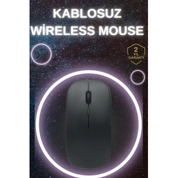 Mey İthalat® Profesyonel Mouse Wireless Oyuncu Faresi Bluetooth Bağlantılı