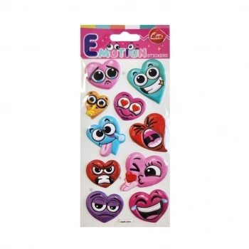 Mey İthalat® Puffy Stickers Kalpler