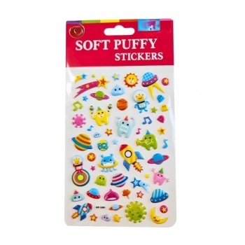 Mey İthalat® Puffy Stickers Space