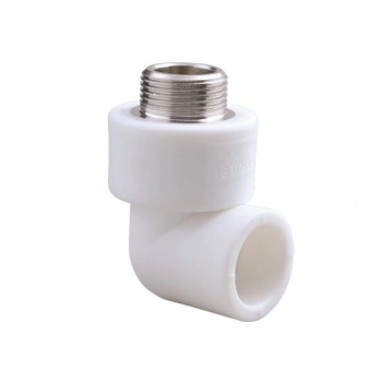 Mey İthalat® Pvc Boru PPRC Dış Dişli Dirsek 20x3/4 10 Adet