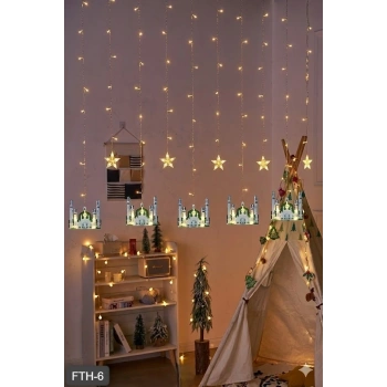 Mey İthalat® Ramazan Perde LED Işık 3 Metre