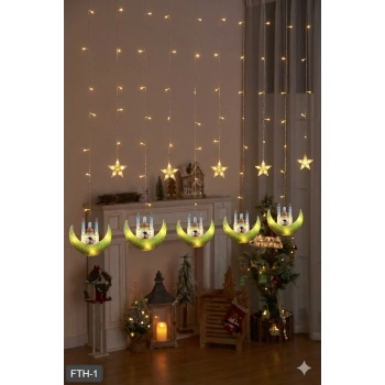 Mey İthalat® Ramazan Perde LED Işık 3 Metre