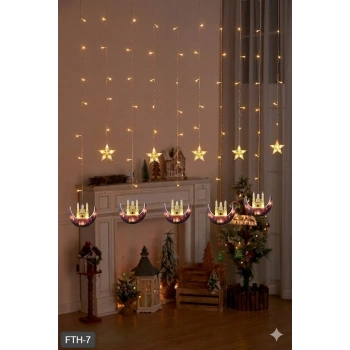 Mey İthalat® Ramazan Perde LED Işık 3 Metre