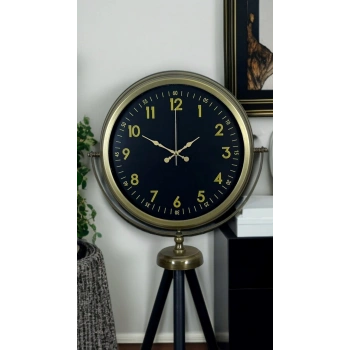 Mey İthalat® Retro Luxury Tripod Ayaklı Saat