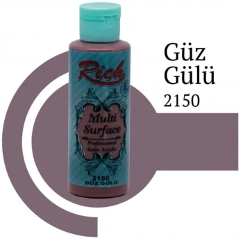 Mey İthalat® Rich Multi Surface 2150 Güz Gülü Akrilik Boya 120 cc