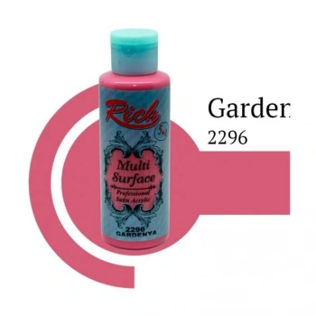 Mey İthalat® Rich Multi Surface 2296 Gardenya Akrilik Boya 120 cc