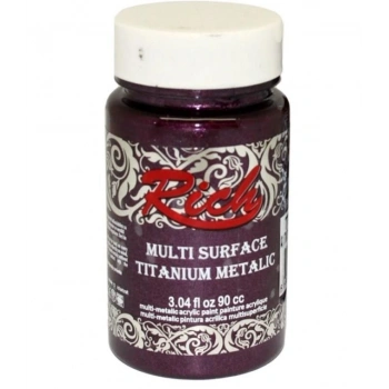 Mey İthalat® Rich Multi Surface Titanium 2560 Antik Mürdüm Metalik 90 cc