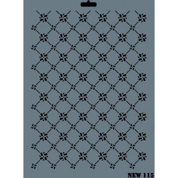 Mey İthalat® Rich New Seri N-115 Stencil 35x25 cm