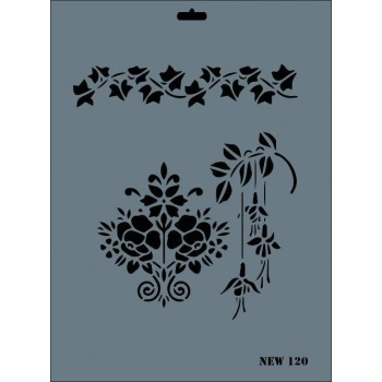 Mey İthalat® Rich New Seri N-120 Stencil 35x25 cm