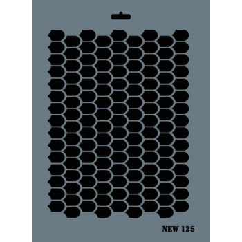 Mey İthalat® Rich New Seri N-125 Stencil 35x25 cm