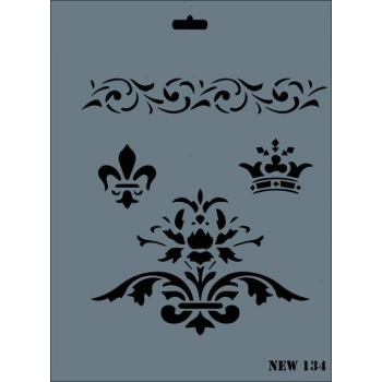Mey İthalat® Rich New Seri N-134 Stencil 35x25 cm