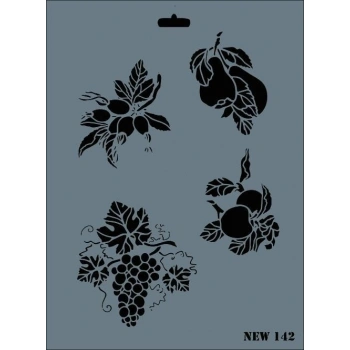 Mey İthalat® Rich New Seri N-142 Stencil 35x25 cm