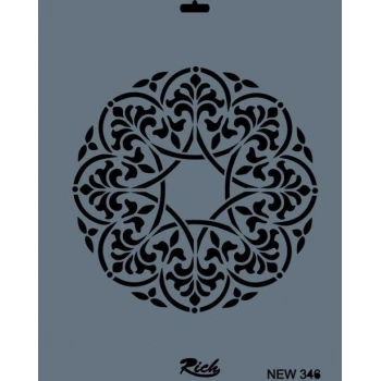 Mey İthalat® Rich New Seri N-346 Stencil 35x25 cm