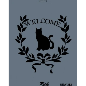 Mey İthalat® Rich New Seri N-382 Stencil 35x25 cm