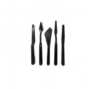 Mey İthalat® Rich Siyah Spatula Seti 5 Parça