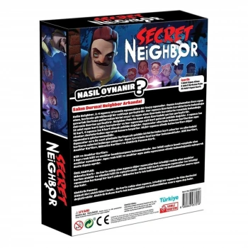 Mey İthalat® S00003721 Smile Games Hello Neighbor Party Game