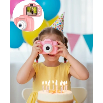 Mey İthalat® Şarjlı Mini Video Kamera HD Fotoğraf Çekimli Bilgisayar Bağlantılı Hafıza Kart Destekli