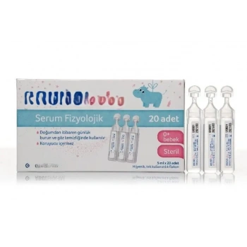 Mey İthalat® Serum Fizyolojik 5 ml x 20 Flakon