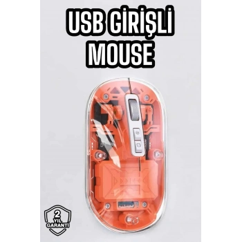 Mey İthalat® Sessiz Kablosuz USB Girişli Mouse Fare Yüksek Performanslı