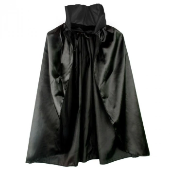 Mey İthalat® Siyah Renk Yakalı Halloween Pelerini 90 cm