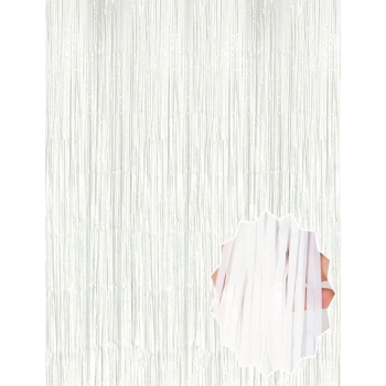 Mey İthalat® Soft Beyaz Renk Duvar ve Kapı Perdesi İthal 100x200 cm