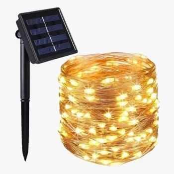 Mey İthalat® Solar Güneş Enerjili 200 LED’li Peri Işık Zinciri