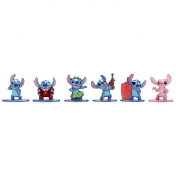 Mey İthalat® Stitch Nano 6lı Diorama Figür Paketi