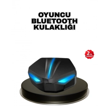 Mey İthalat® Tam Kablosuz Oyuncu Kulaklığı 5.0 Bluetooth LED Kontrollü