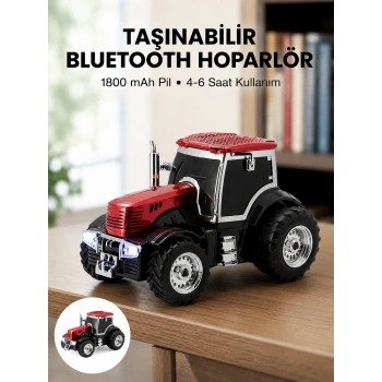 Mey İthalat® Taşınabilir Nostaljik Araç Tasarımlı Bluetooth Hoparlör