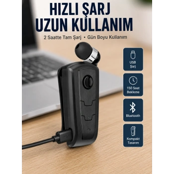 Mey İthalat® Titreşimli Bluetooth Kulaklık Fineblue F910 Uzun Pil Ömrü Yeni Nesil