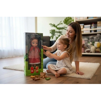 Mey İthalat® TOYX038 KIRMIZI BAŞLIKLI KIZ-