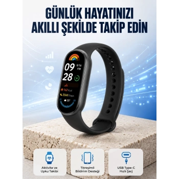 Mey İthalat® TPU ve Silikon Kordonlu Akıllı Bileklik – 20 Gün Bekleme Süresi Yeni Nesil