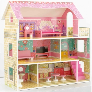 Mey İthalat® TX1055 AHŞAP 3 KATLI 10 PARÇA AKSESUARLI