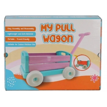 Mey İthalat® URT046-002 ÇEK ÇEK ARABAM - PEMBE