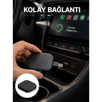 Mey İthalat® USB Girişli Tak Çalıştır Kablosuz Android Auto Cihazı Yeni Nesil