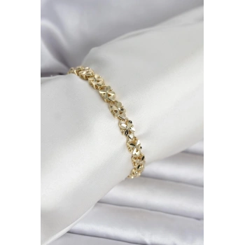 Mey İthalat® Xuping Kelebek Model Gold Renk Kadın Bileklik