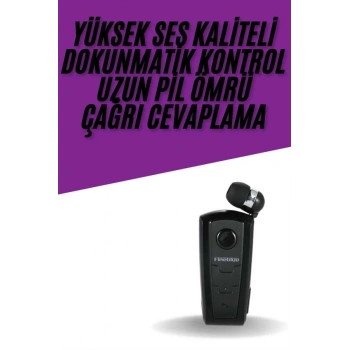Mey İthalat® Yaka Kulaklığı Andorid Tüm Cep Telefonlarına Uyumlu Mikrofonlu Titreşimli Makaralı