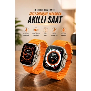 Mey İthalat® Yeni Nesil Ultra Akıllı Saat Adımsayar Uyku Takibi Nabız Sensörü
