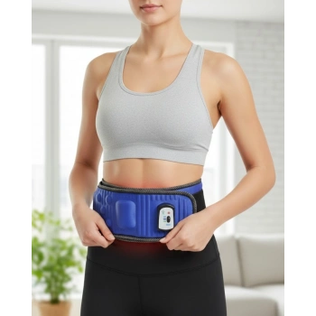 Mey İthalat® Zayıflama ve Masaj Kemeri 20 Mıknatıslı 5 Motorlu Fişli