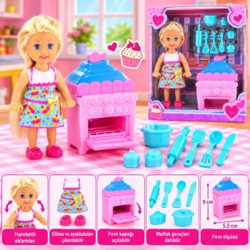 Mini Bebek Mutfak Oyun Seti
