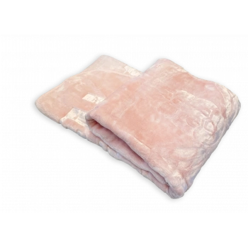 MiniGold Yenidoğan Peluş Battaniye - Kuş Pembe