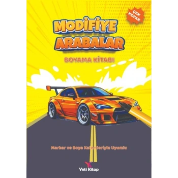 Modifiye Arabalar Boyama Kitabı