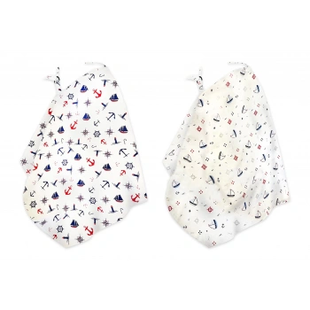 Pierre Cardin 2li Emzirme Örtüsü - Denizci