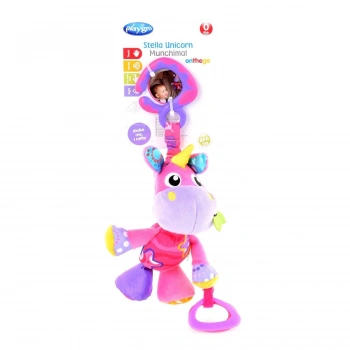 Playgro Munchimal Peluş Aktivite ve Puset Oyuncağı