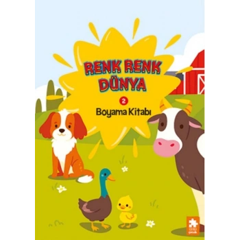 Renk Renk Dünya Boyama Kitabı 2